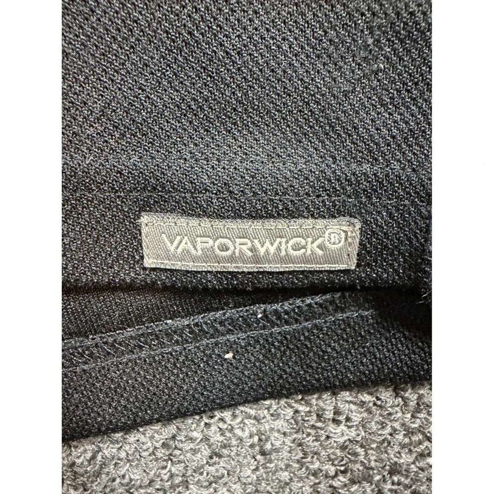 The North Face 1/4 Zip Pullover Mens Large Black VaporWick Active Long Sleeve